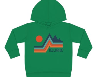 Telluride, Colorado Toddler Hoodie, Unisex Telluride Toddler Sweatshirt