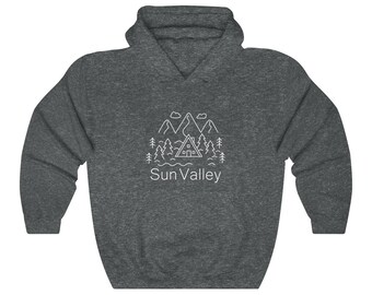 Retro Mountain Youth Sun Valley Sweatshirt Idaho Youth Sweatshirt Sun Valley