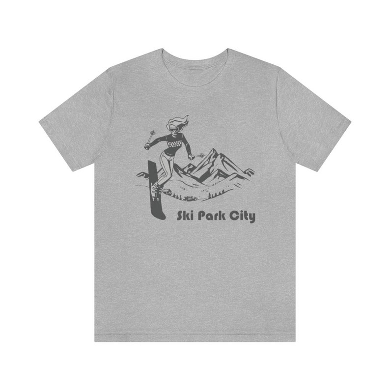 Park City Utah Shirt Retro Ski Unisex Park City Tshirt Etsy