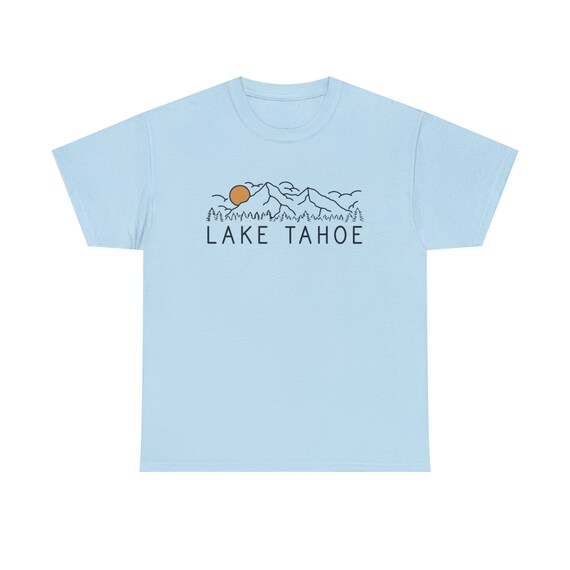 Vintage Retro Lake Tahoe T-Shirt Mountain And Sun Vintage Retro Lake Tahoe T-Shirt Mountain And Sun