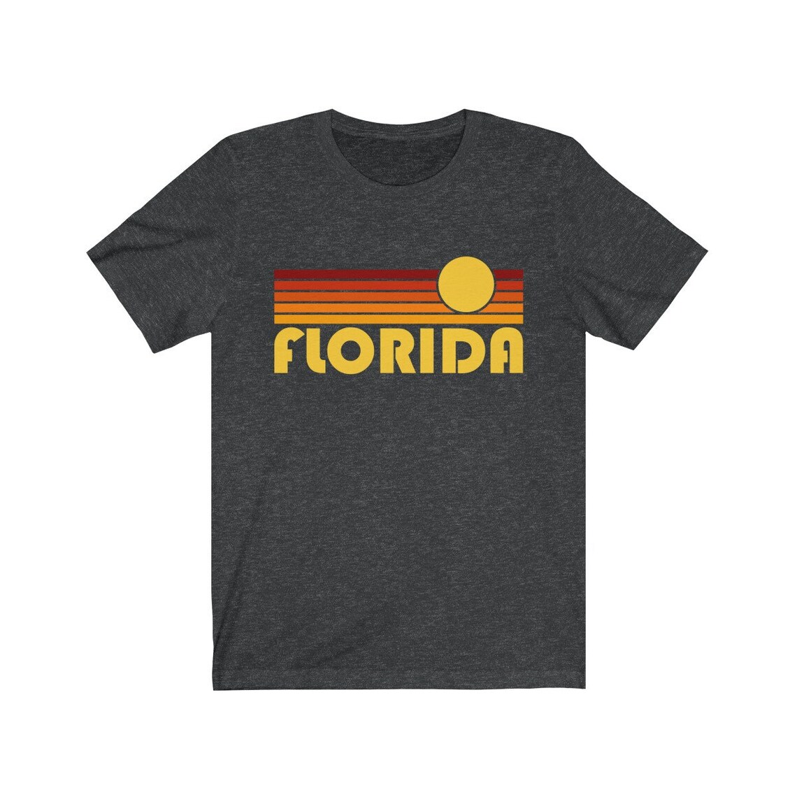 Florida T-Shirt Retro Sunset Unisex Florida Shirt | Etsy