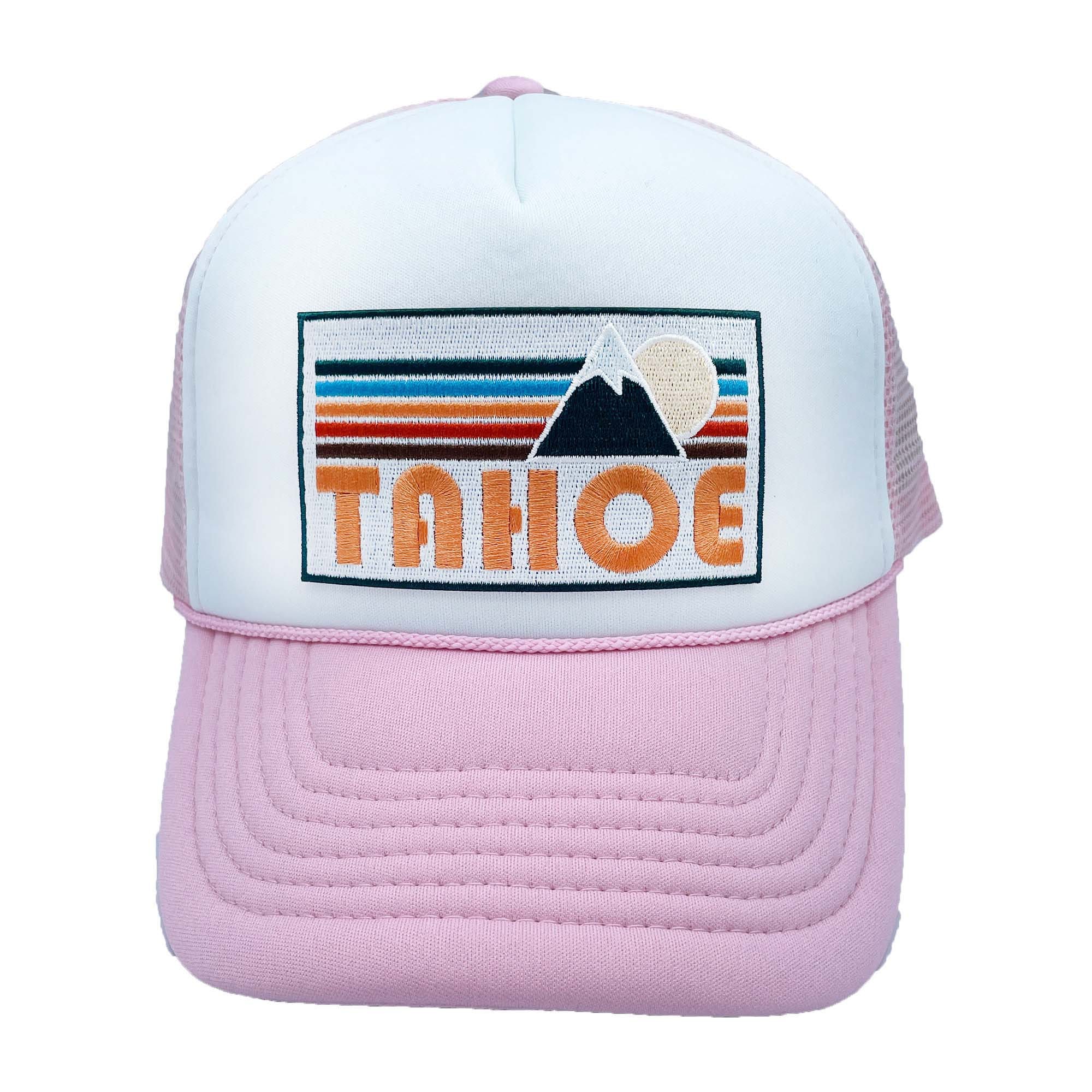 Buy Lake Tahoe, California Trucker Hat, Retro Mountain Snapback Lake Tahoe  Hat / Adult Hat Online in India 