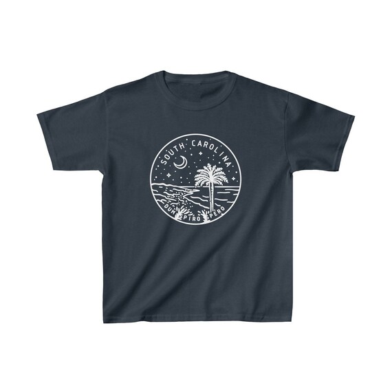 Carolina Football Fan T-Shirt - 'Straight Outta Carolina' Design, Sapphire Blue, Short Sleeve (S-5XL) - View #5