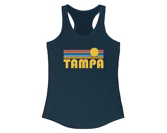 Tampa, Florida Women's Tank, Women's Racerback Tampa Tank Top