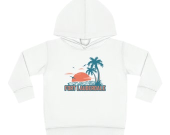 Fort Lauderdale, Florida Toddler Hoodie, Unisex Fort Lauderdale Toddler Sweatshirt