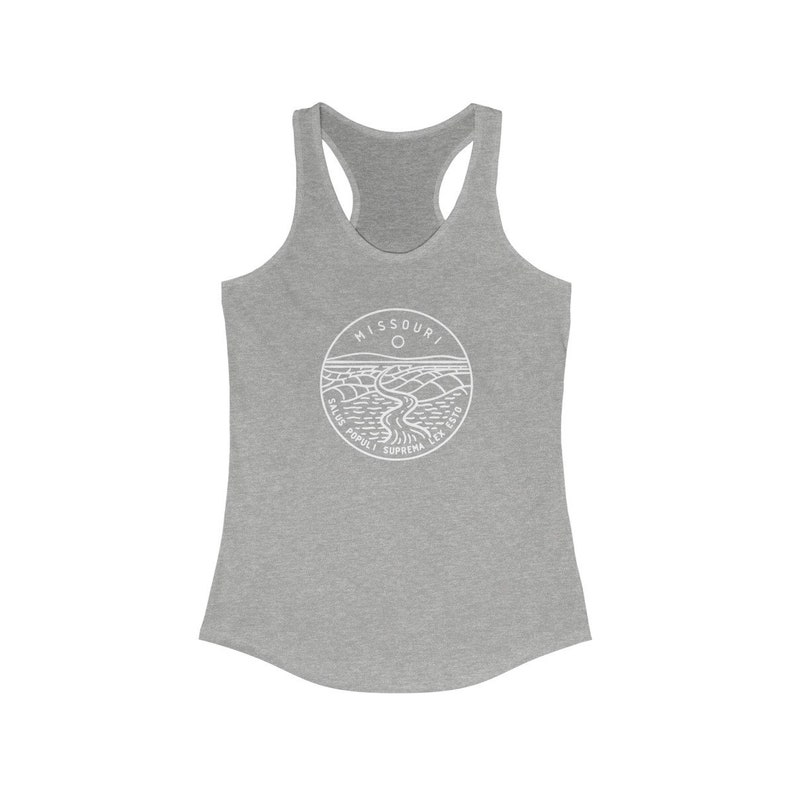 Missouri Women/'s Tank Top State Design Racerback Missouri Tank Top