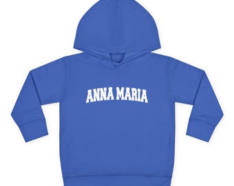 Anna Maria Island, Florida Toddler Hoodie - Unisex Anna Maria Island Pullover Sweatshirt, Kids Hooded Jumper, Florida Souvenir