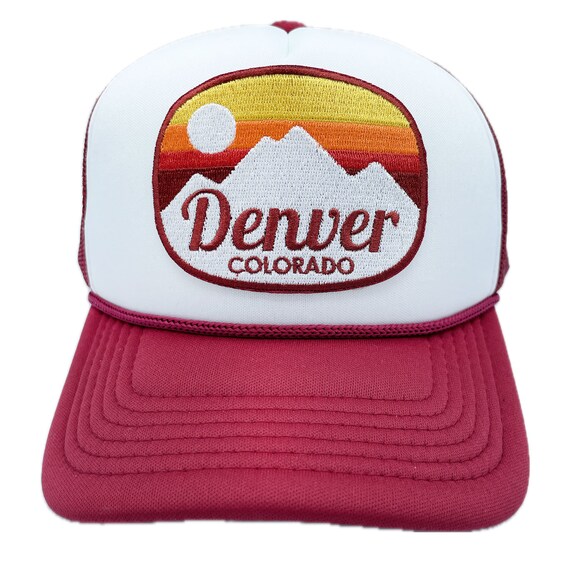 Premium Kids Denver Colorado Hat: Retro Mountain Snapback - Etsy display picture 3