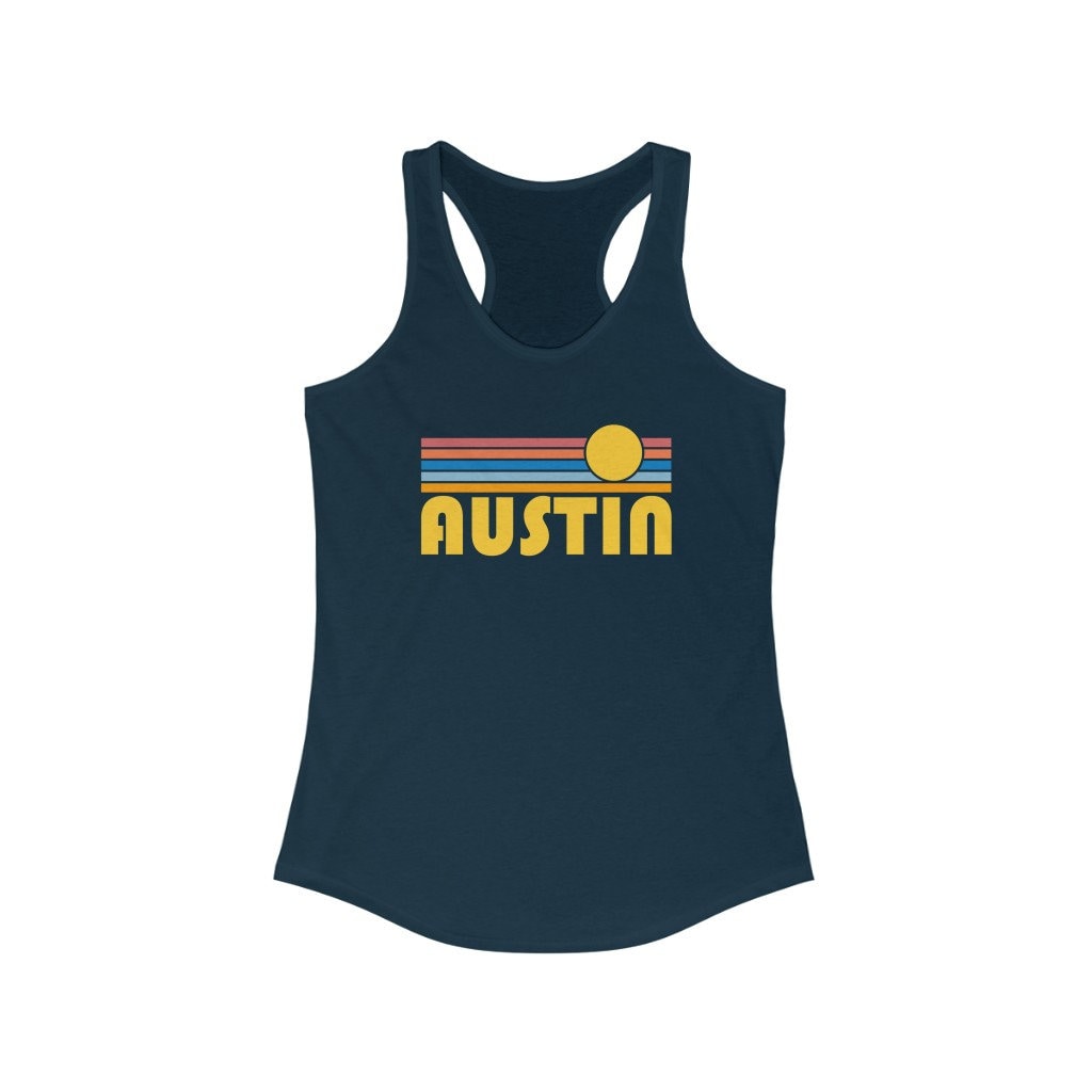 Austin Texas Women's Tank Women's Racerback Austin Etsy
