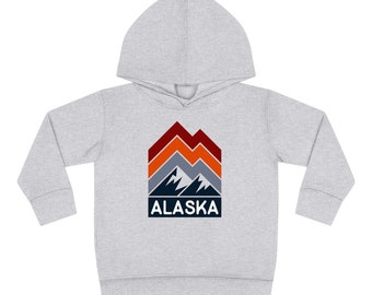 Alaska Toddler Hoodie, Unisex Alaska Toddler Sweatshirt