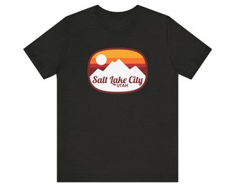 Salt Lake City T-Shirt: Soft Cotton Unisex Tee