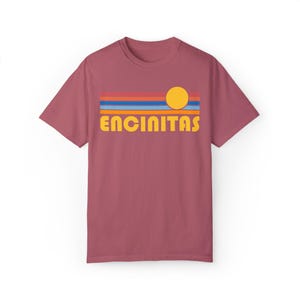 Encinitas, California Graphic Tee, Comfort Colors Retro Unisex Encinitas T shirt