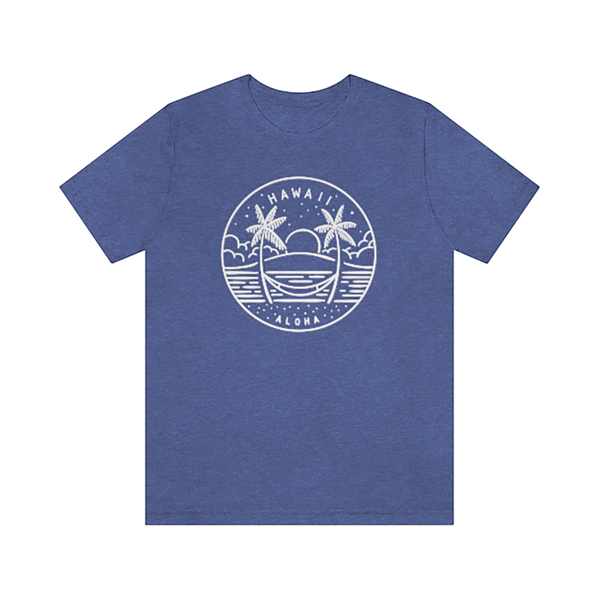 Tシャツ・カットソー New Era LIGHTERA Palm Tree T-Shirt Hawaiian Blue neighborhood_PALM_TREE_HAWAIIA