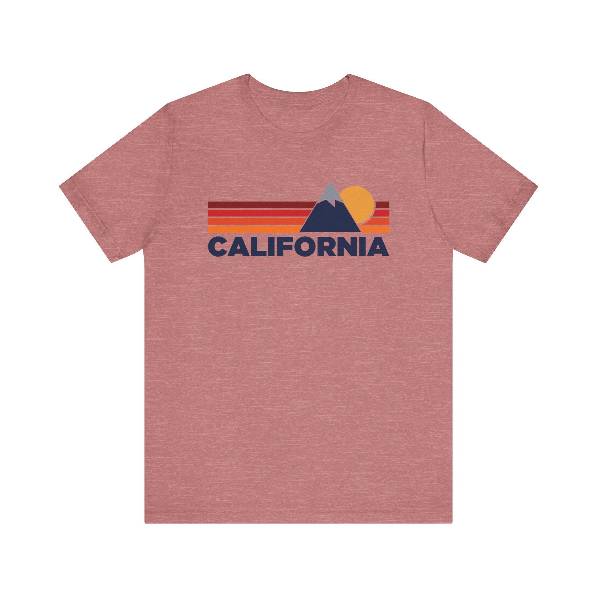 Retro California T-shirt, Mountain Tee, Vintage California Unisex 