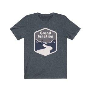 Grand Junction Colorado T-Shirt: Mountain Road Unisex Tee