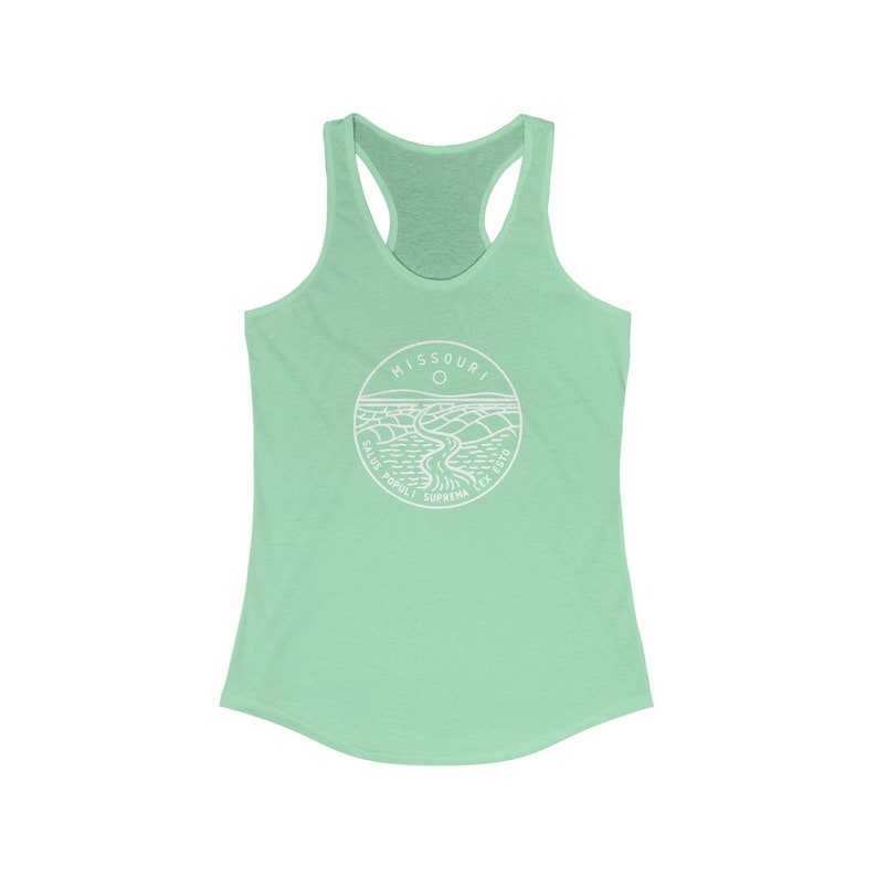 Missouri Women/'s Tank Top State Design Racerback Missouri Tank Top