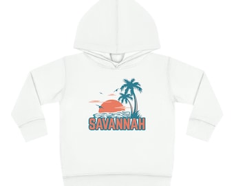 Savannah, Georgia Toddler Hoodie, Unisex Savannah Toddler Sweatshirt