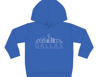 Dallas Toddler Hoodie, Toddler Pullover Dallas, Texas Hoodie