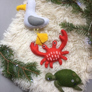 Cape cod christmas ornaments