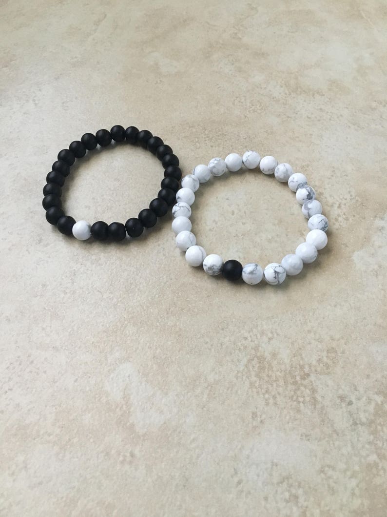 Distance Bracelets For Couples and Friends Etsy