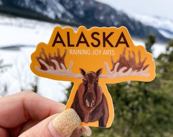 Moose Sticker