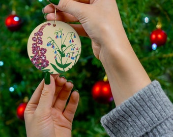 Wildflower Ornament