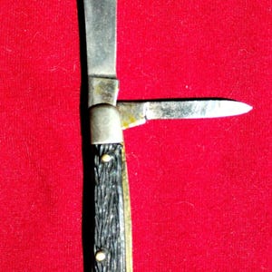 Navaja de bolsillo vintage Ulster de dos hojas, EE. UU.