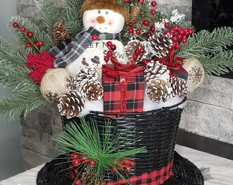 Christmas centerpiece | Etsy