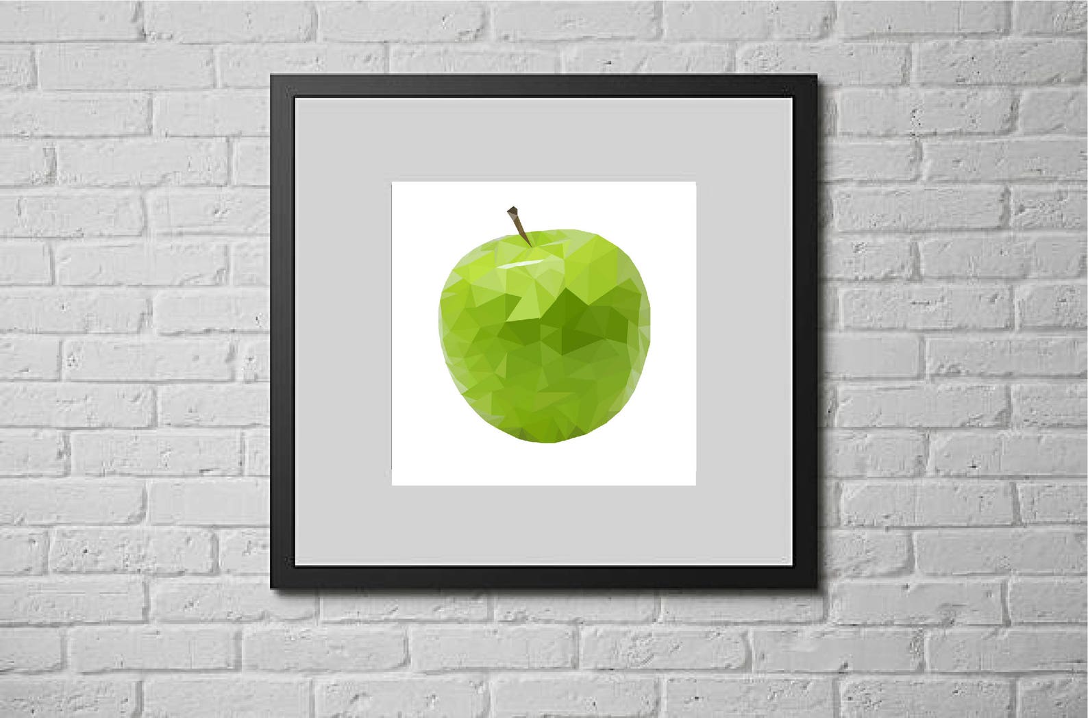 Green Apple cross Stitch Pattern Etsy