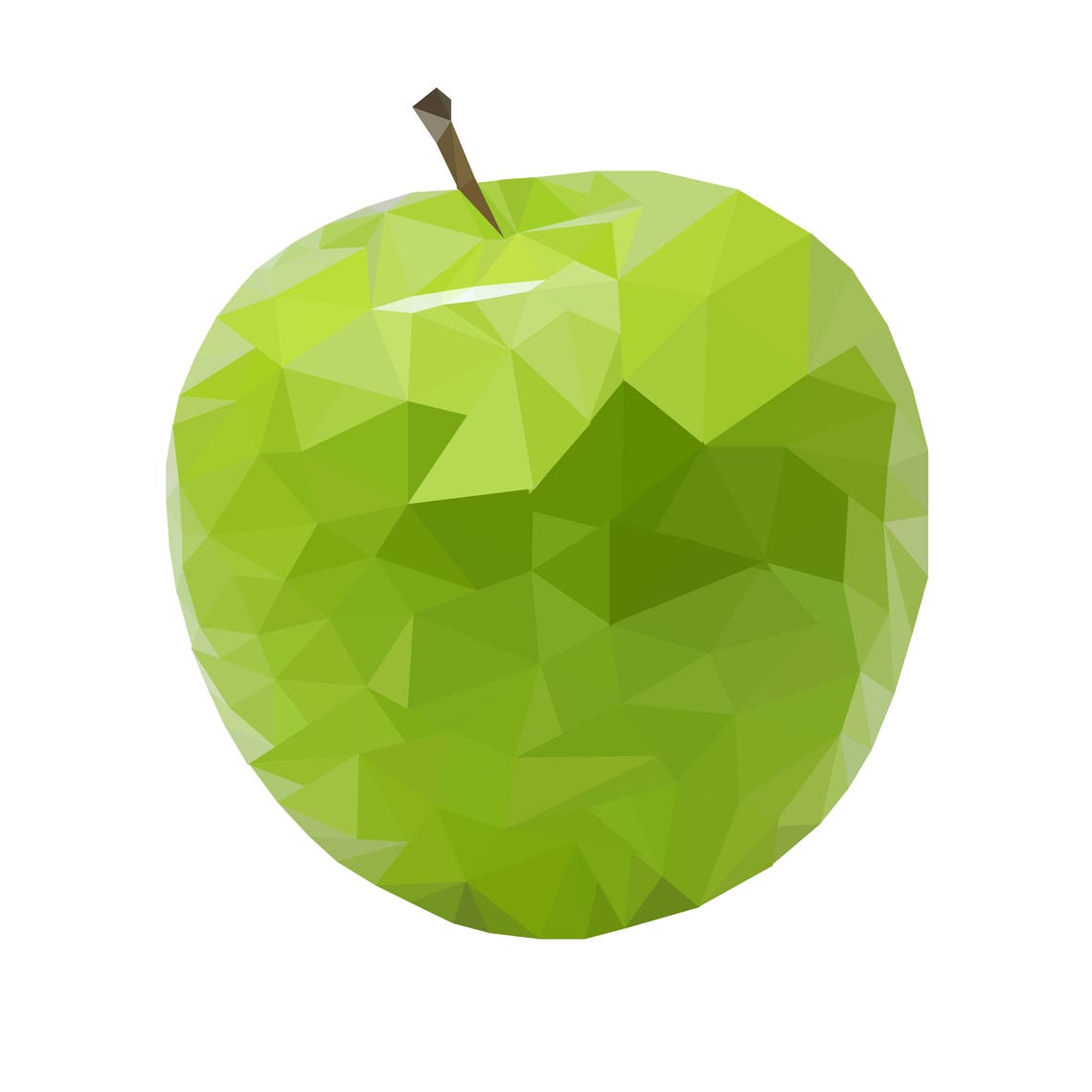 Green Apple cross Stitch Pattern Etsy