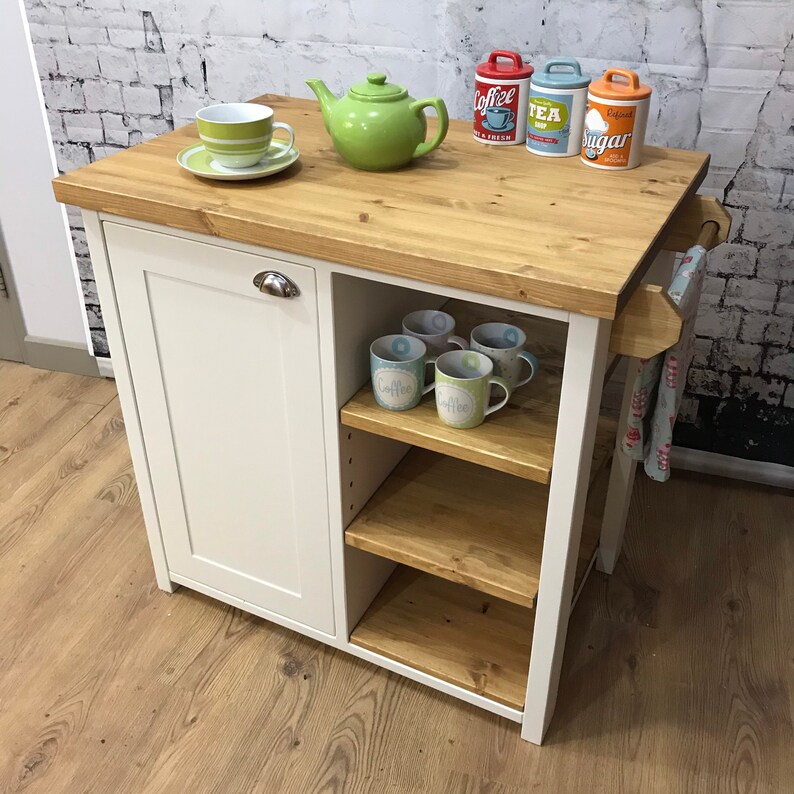 Handmade Solid Pine Kitchen Island / Butchers Block 0201 Etsy UK