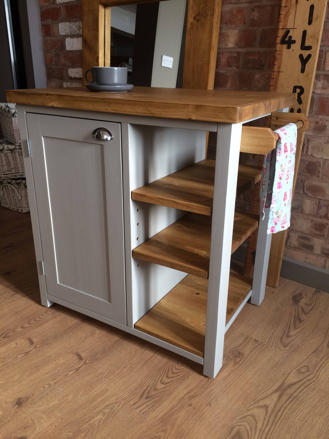 Handmade Solid Pine Kitchen Island / Butchers Block Choice Etsy UK