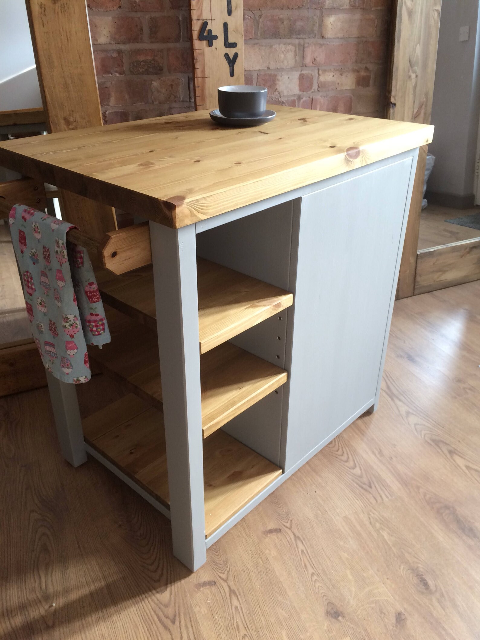 Handmade Solid Pine Kitchen Island / Butchers Block Choice Etsy UK