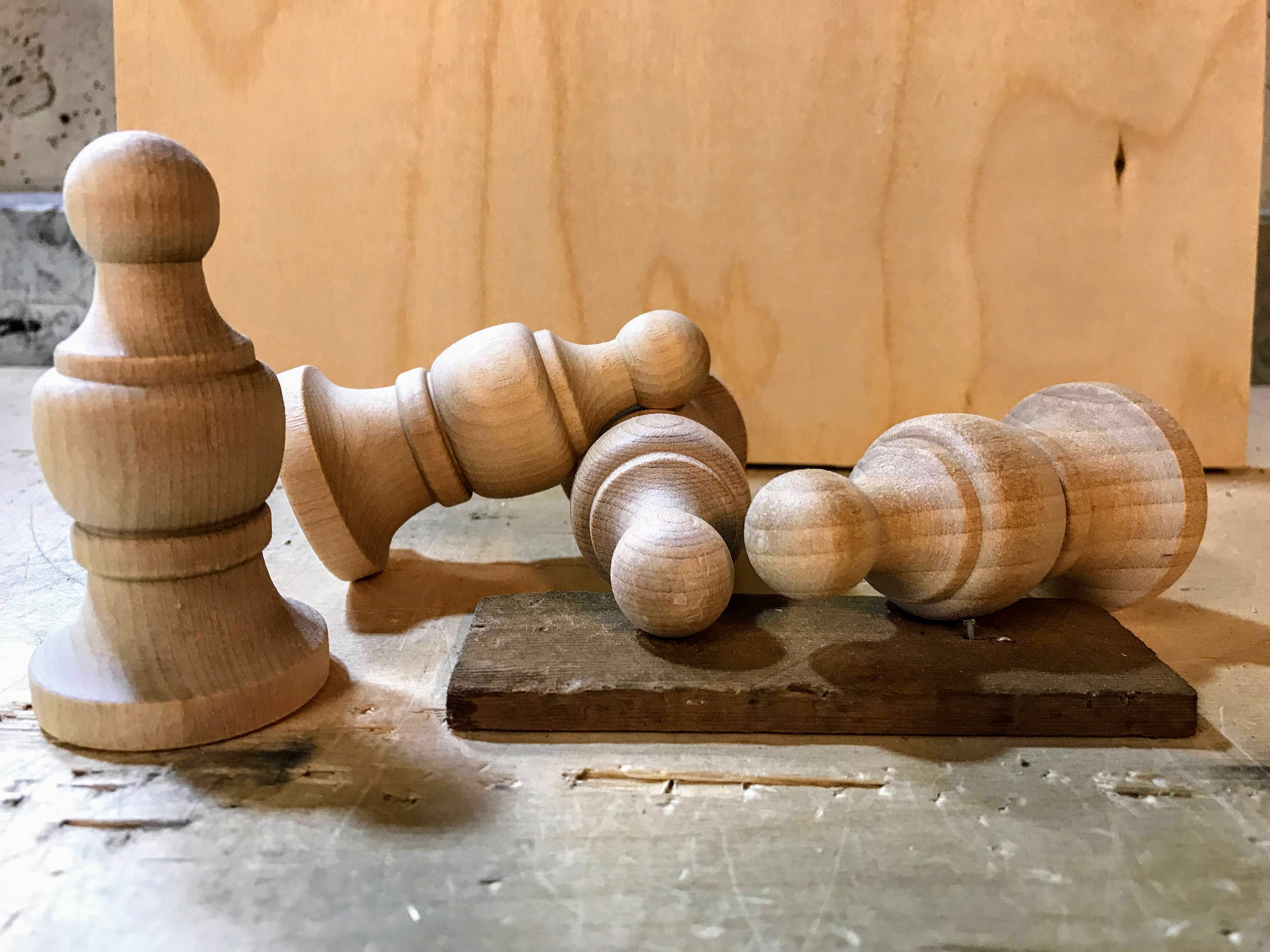 Unfinished Wood Finials Small Finials Curtain Ends Curtain Etsy