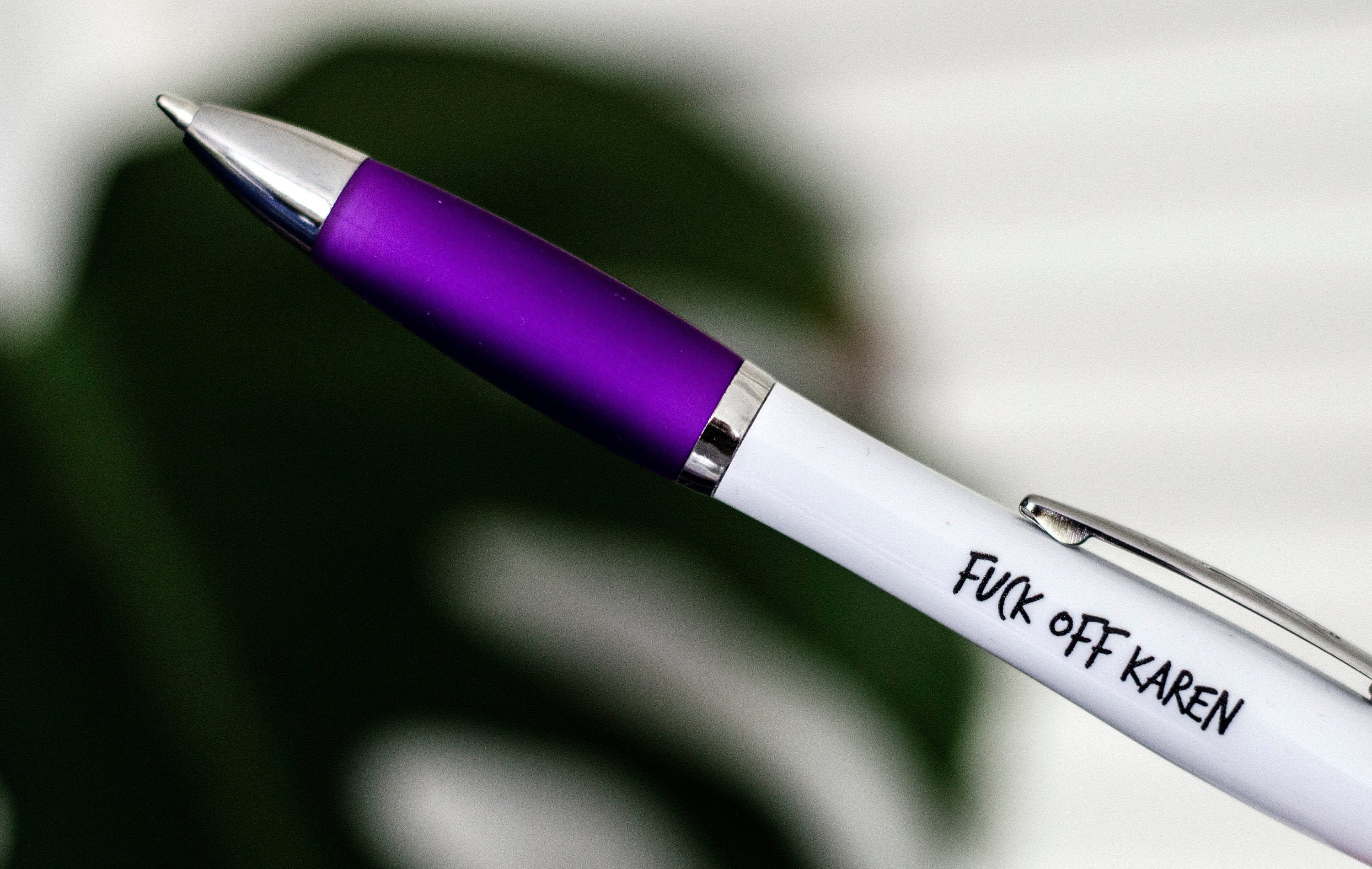 Teling Snarky Office Pens Funny Ballpoint Pens Motivational Pens Rude  Quotes Pen Vibrant Negative Passive Pens Positive Message Pens for  Colleague