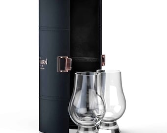 Glencairn Travel Case with Traditional Glencairn Glasses