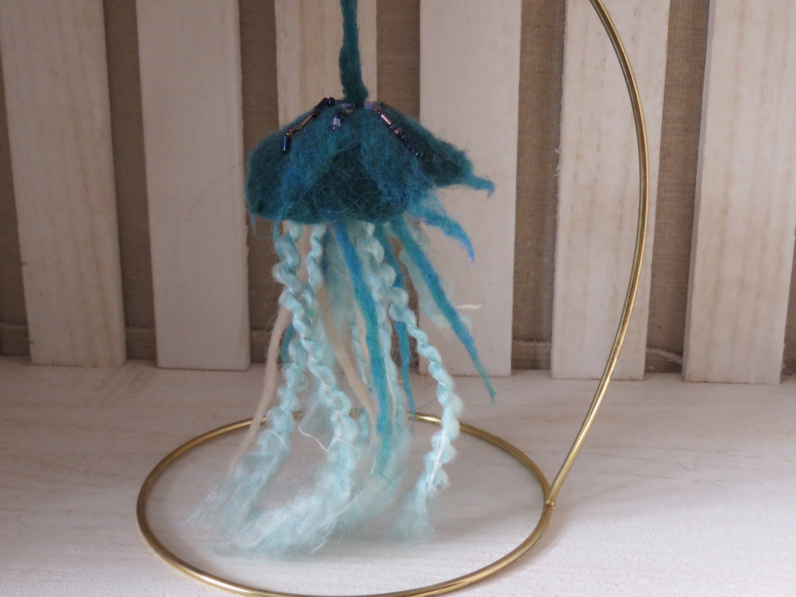 Needle felt Jelly Fish Etsy