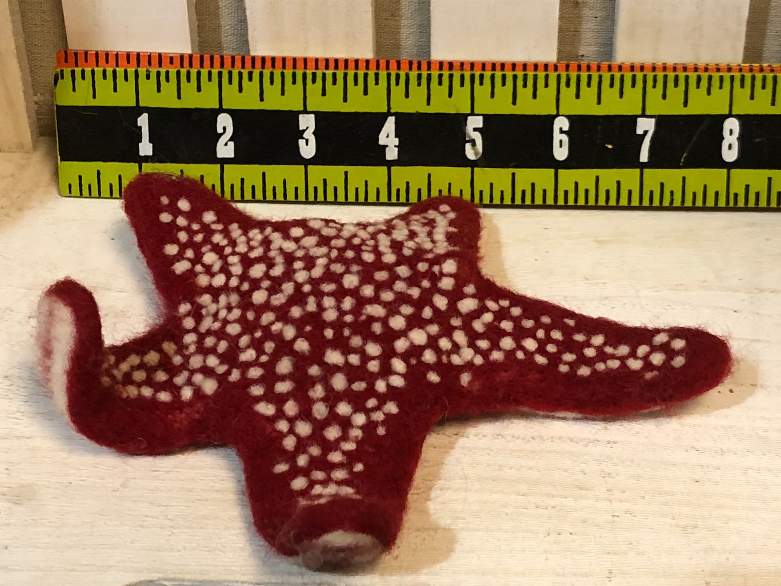 Needle Felt Starfish Etsy