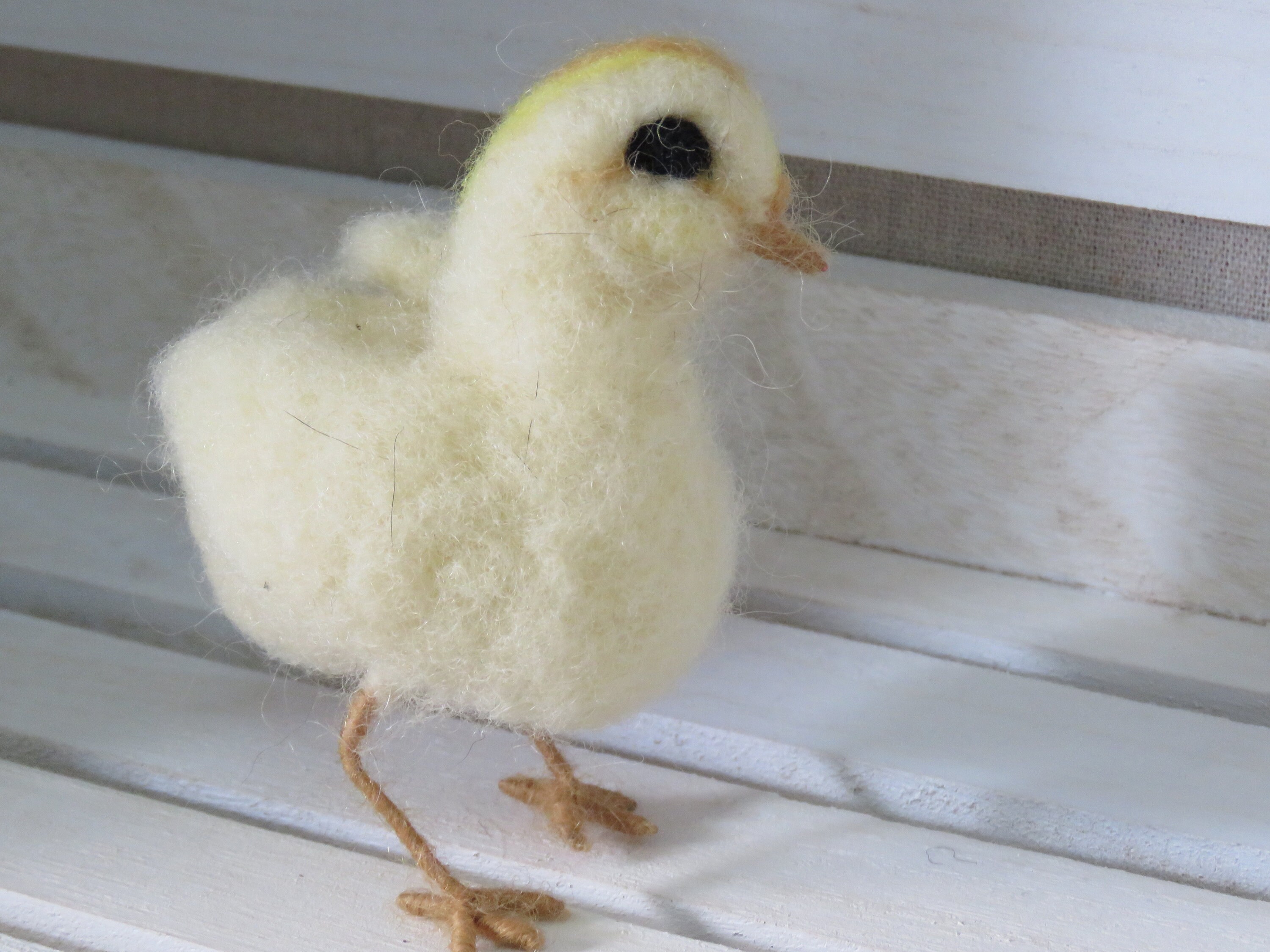 Needle Felt Chick Etsy