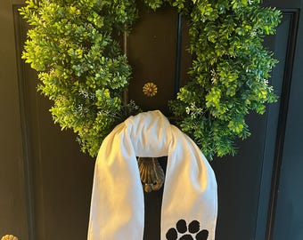 College Wreath Sash