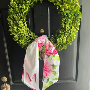 Spring Wreath Sash