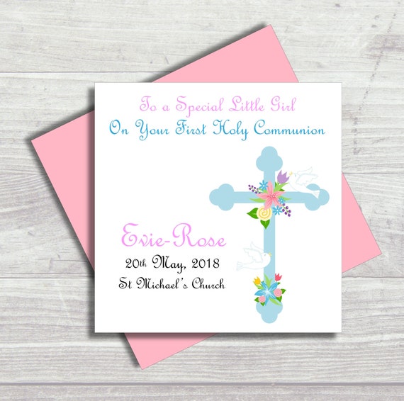 Carte De Premiere Communion Carte De Premiere Communion Etsy Carte De Premiere Communion Carte De Premiere Communion Etsy