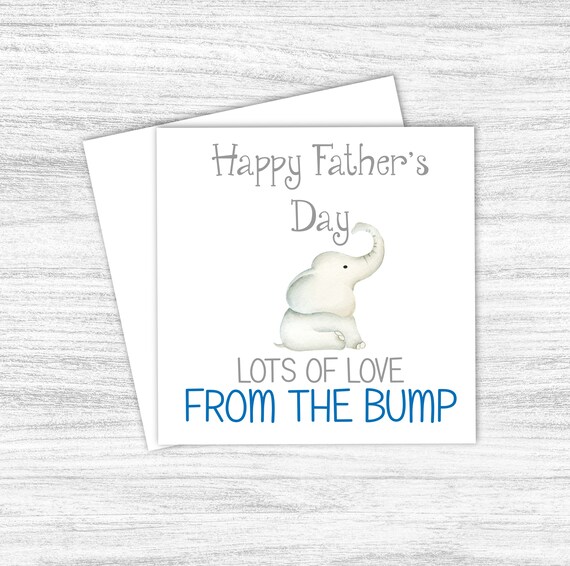 first father's day card from baby