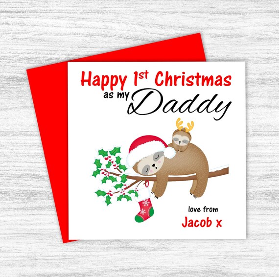 happy first christmas as my daddy