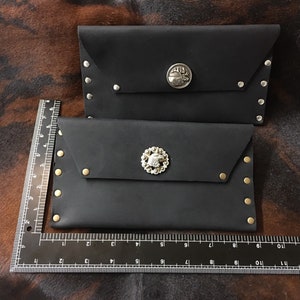 Oil Tanned & rivet Wallets