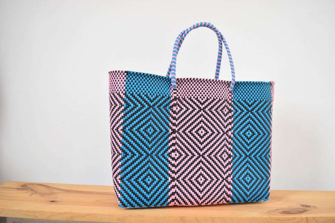 Bolsa Grande 45*35*14 cm Bolsa mexicana tejida a mano con