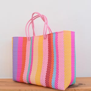 1 Big Tote Bag. 45x35 cm Mexican handcrafted. Beach Tote. Market Tote bag for groceries. Wholesale. Combined shipping costs are available.