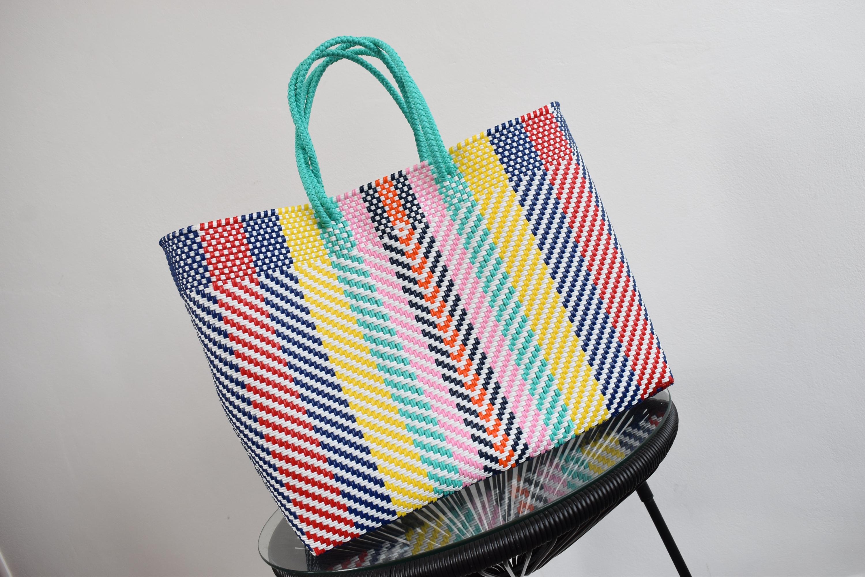 Fabric Woven Tote Bag Etsy UK