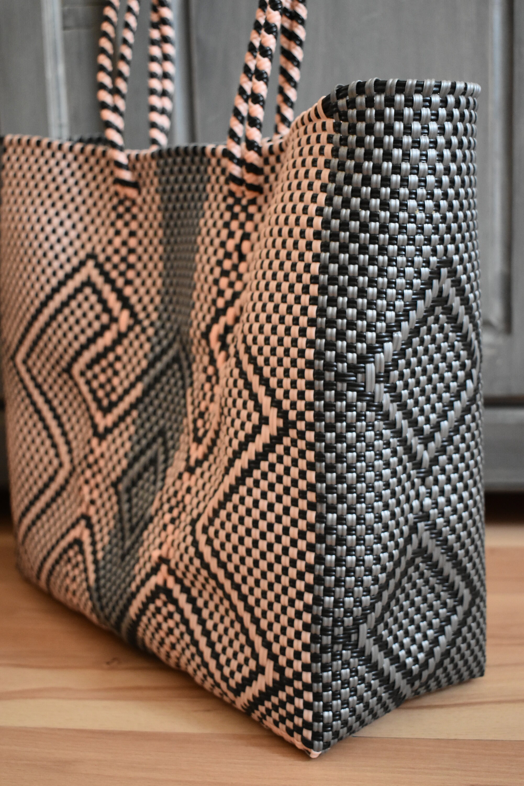 Handmade Bags From Mexico MEDIUM BASKET Handwoven. Etsy Canada