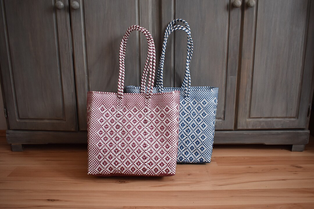 Handmade Bags From Mexico CANASTA MEDIANA Handwoven. Etsy